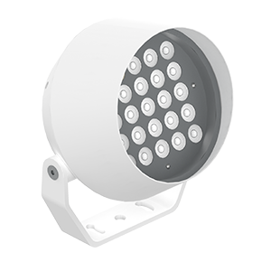 Светодиодный светильник VARTON архитектурный Frieze XL 200 Вт DMX RGBW линзованный 15 градусов RAL9003 белый